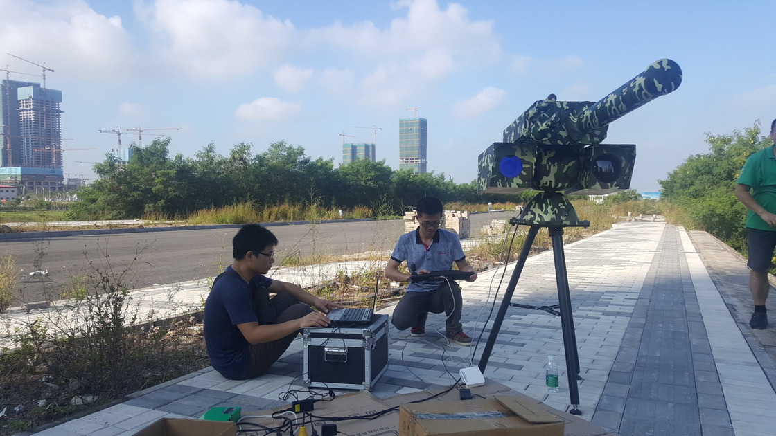 Waterproof Compact Anti UAV Defense System With N Type Antenna / Ethernet