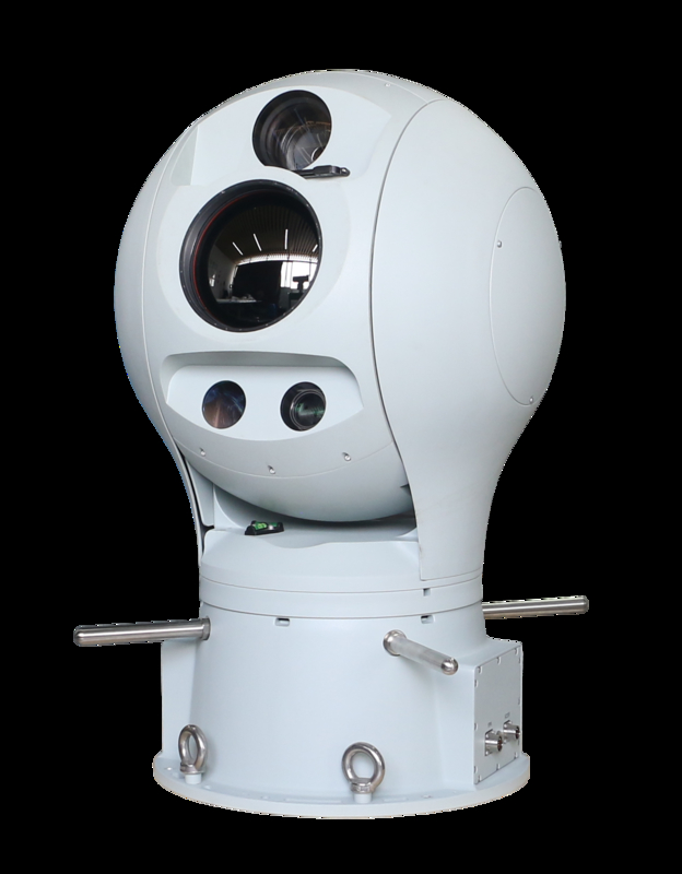 3Km Night Vision Infrared Camera Anti Lighting Infrared Video Camera With 50kg Load Duty