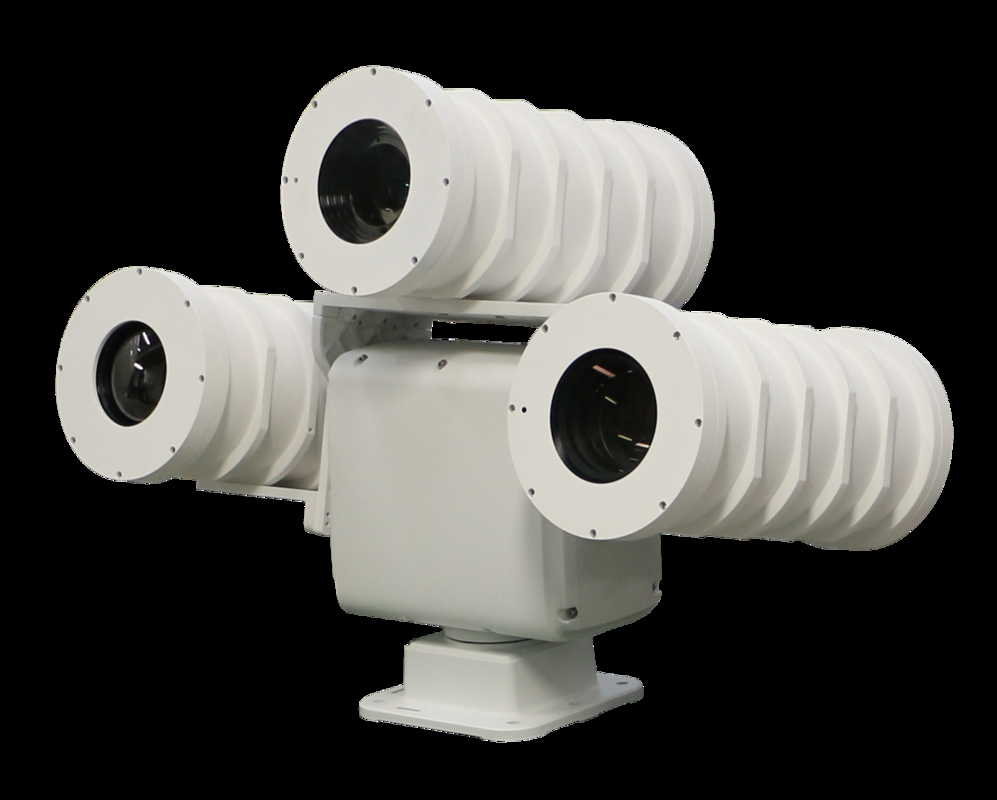 Wide View Long Range Infrared Camera Night Vision 360° Pan Border Security Camera