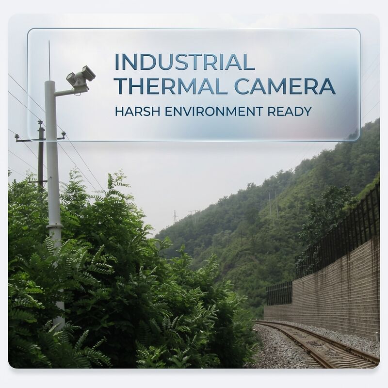 Uncooled VOX FPA Thermal Imaging Camera with Fixed Focusing and Plastic Package for Harsh Environments
