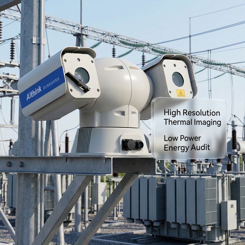 Fixed Focusing Thermal Imaging Camera with VOx Detector Material and ≤1.5W Consumption for Energy Audits