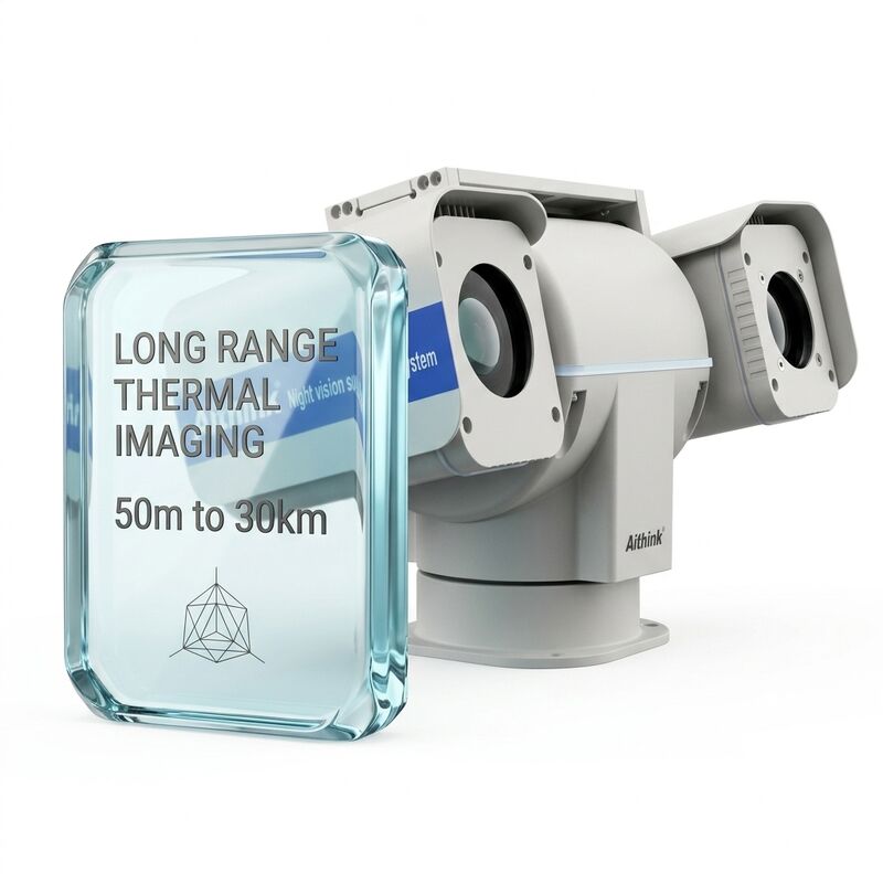 Low Power ≤1.5W Thermal Imaging Camera with Uncooled VOX FPA Detector for 50m～30km Range Heat Detection