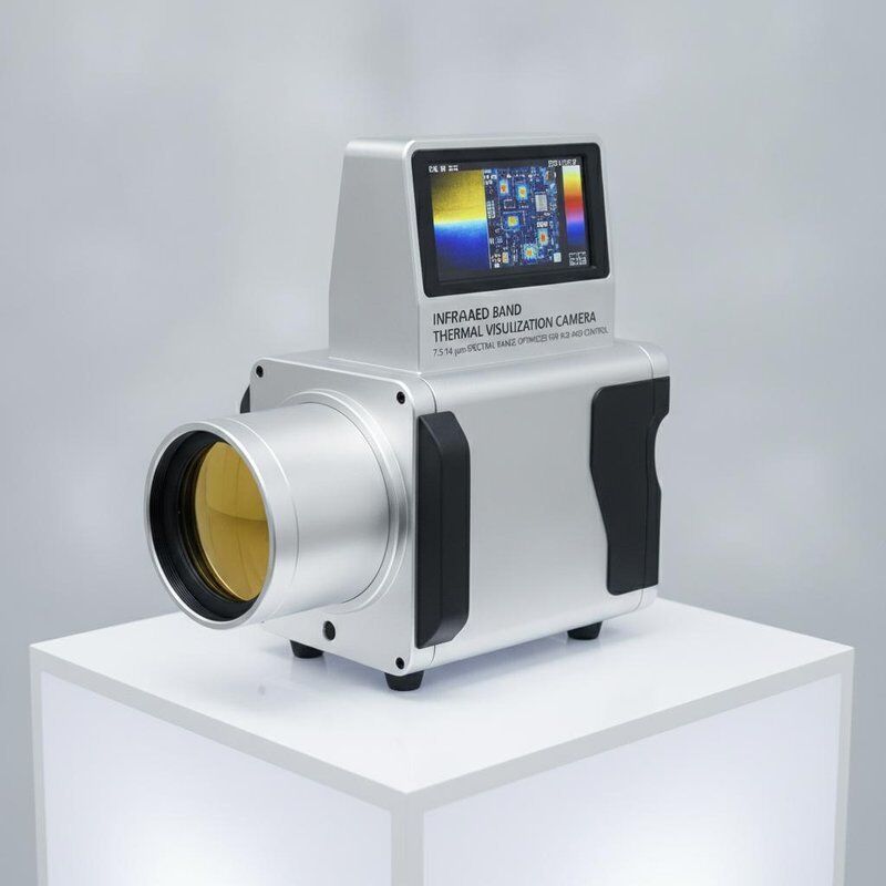 Infrared Band Thermal Infrared Visualization Camera Including Spectral Band 7.5 to 14 Micrometer Optimized for Research Development and Control