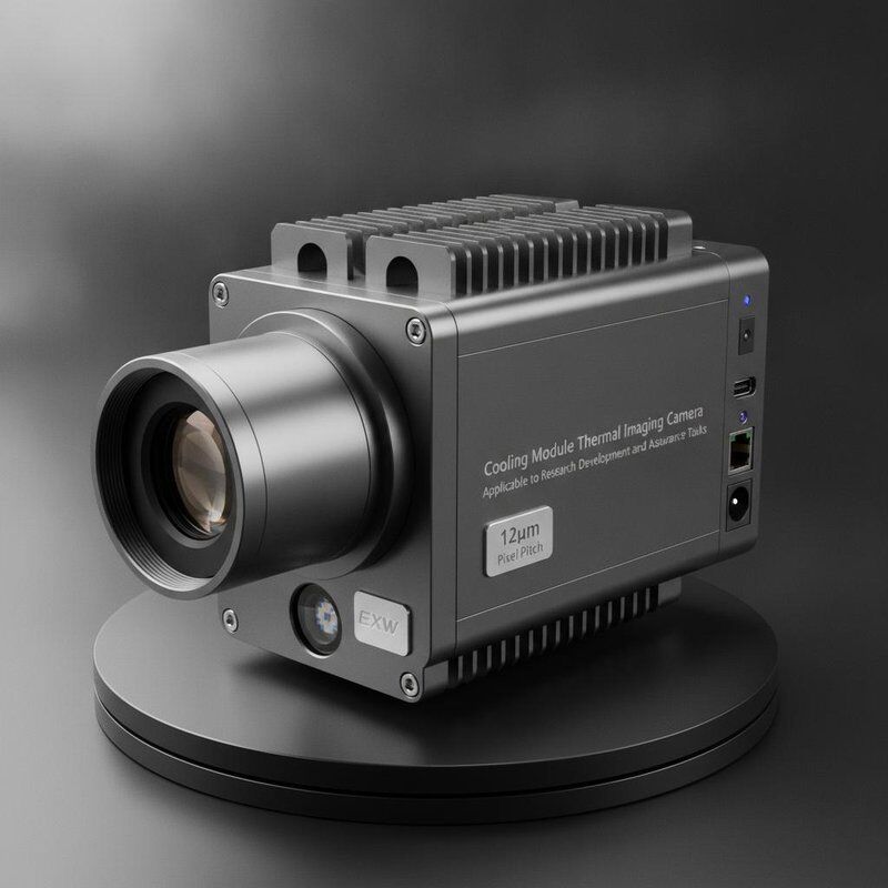 Cooling Module Thermal Imaging Camera Featuring 12μm Pixel Pitch EXW Applicable to Research Development and Assurance Tasks